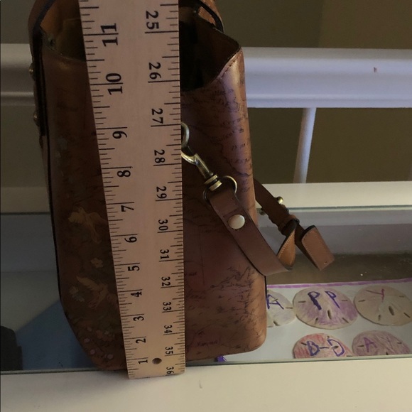 Patricia Nash Darby Floral Map medium satchel/tote - Picture 11 of 12